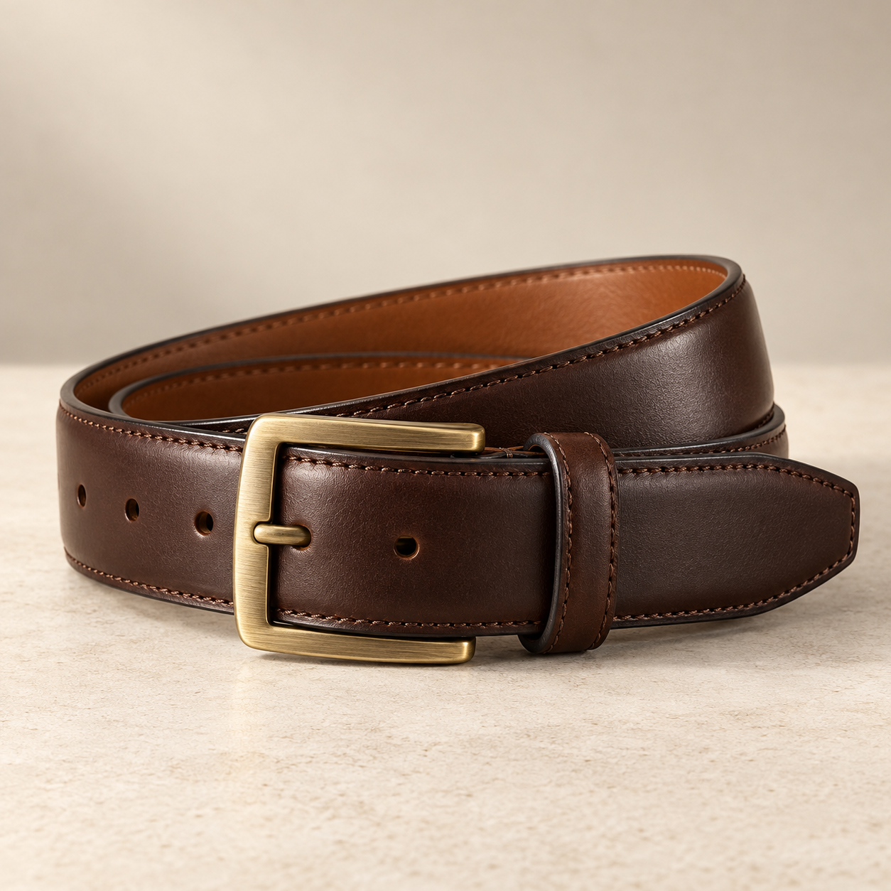 Genuine Leather Belt - Formal
